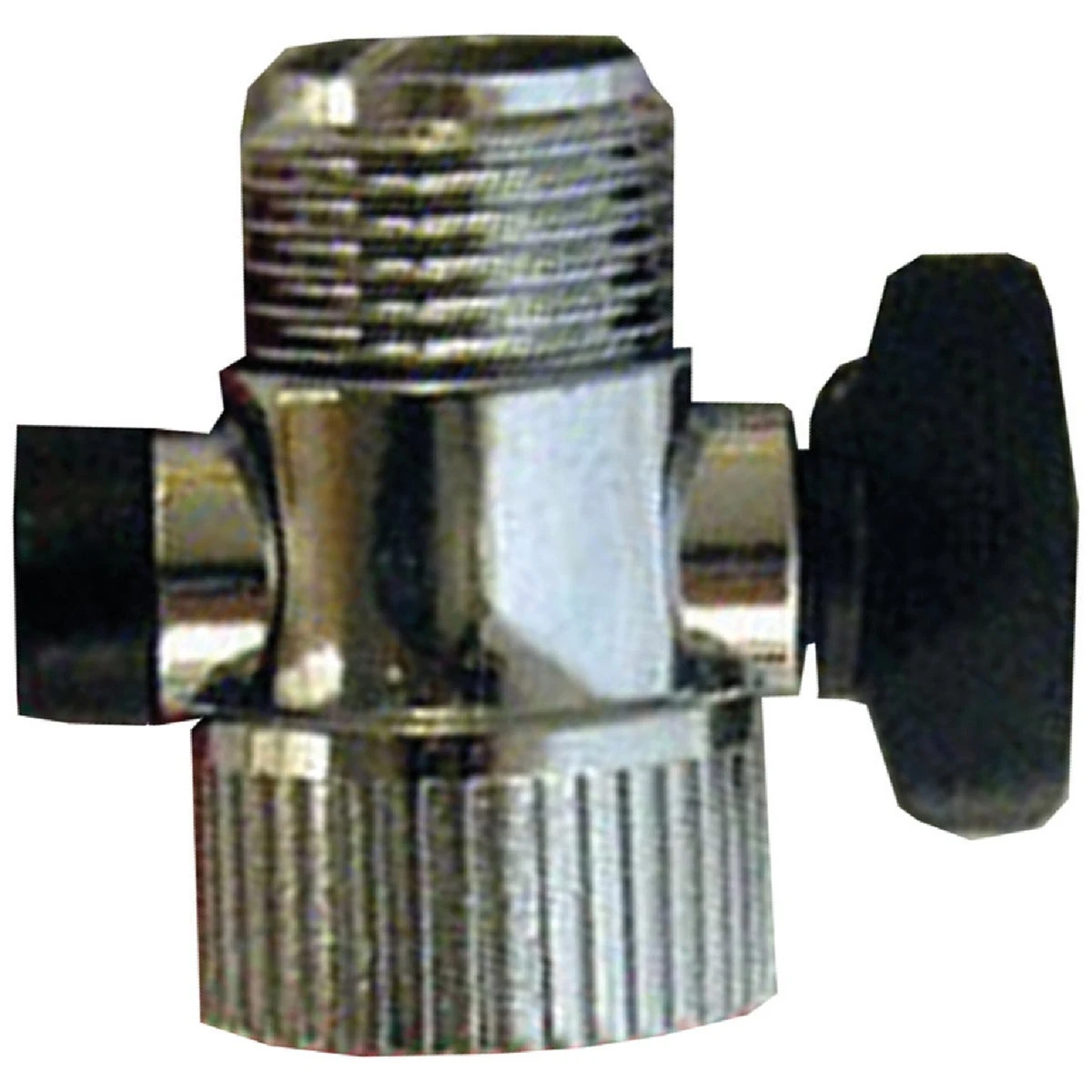 Chrome 1/2 Inch Outlet Adjustable Shower Flow Control - Showerhead Flow Adjuster