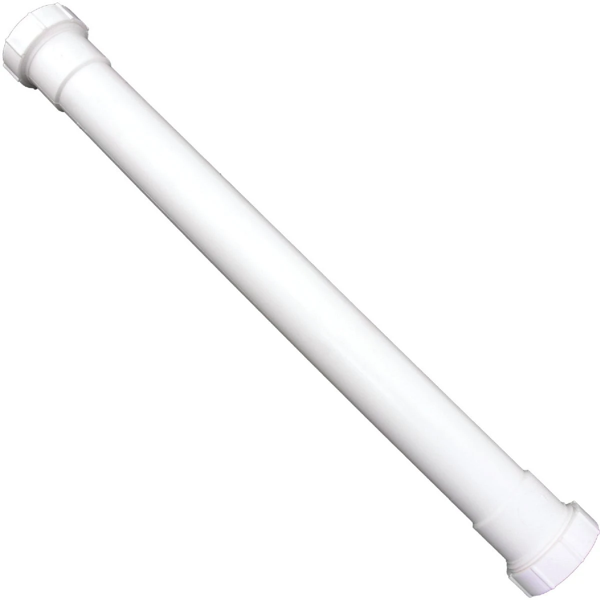 1-1/2 In. Od X 16 In. L White Plastic Double-end Extension Tube