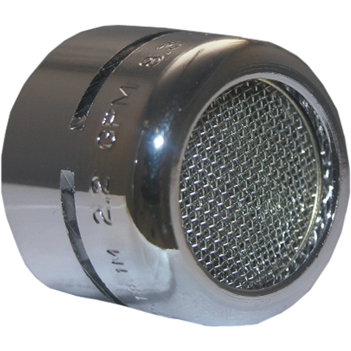 2.2 Gpm Chrome Female Thread Slotted Faucet Aerator, 55/64-in. X 27