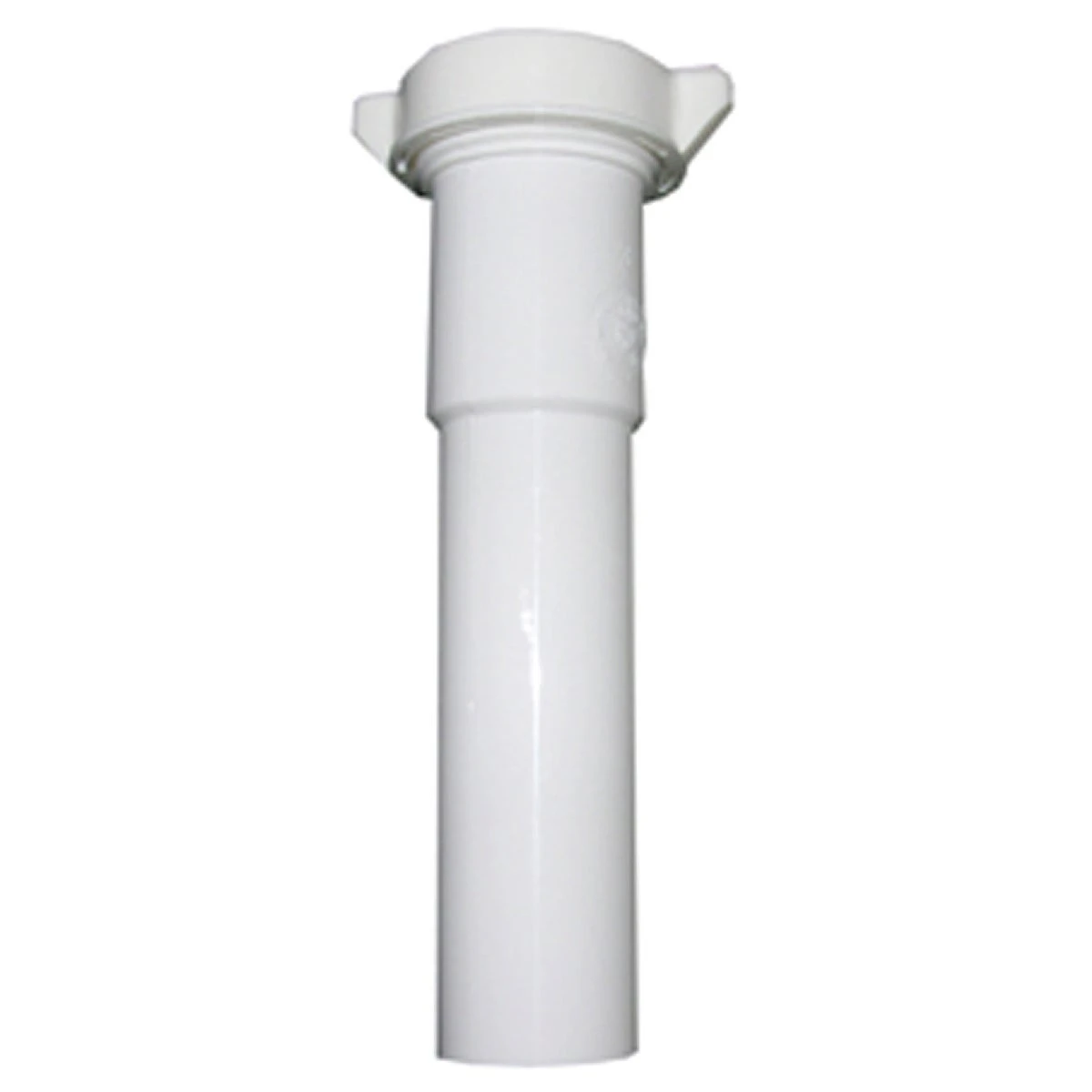 1-1/2 In. Od X 8 In. White Plastic Slip-joint Extension Tube