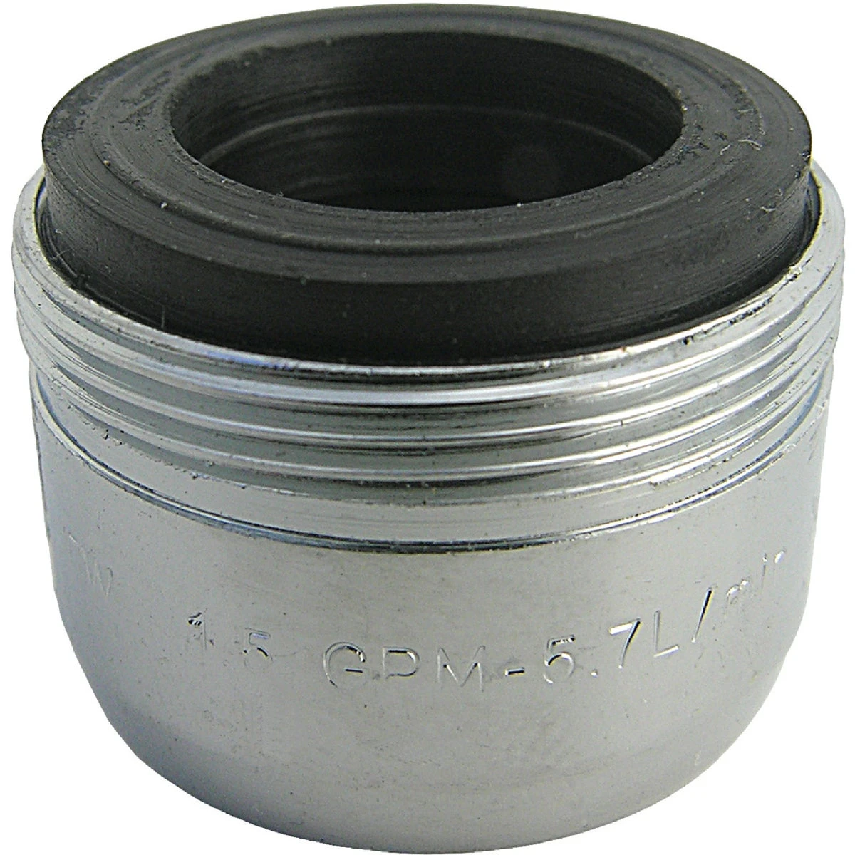1.5 Gpm Dual Thread Chrome-plated Faucet Aerator, 55/64-in. X 27 Thread