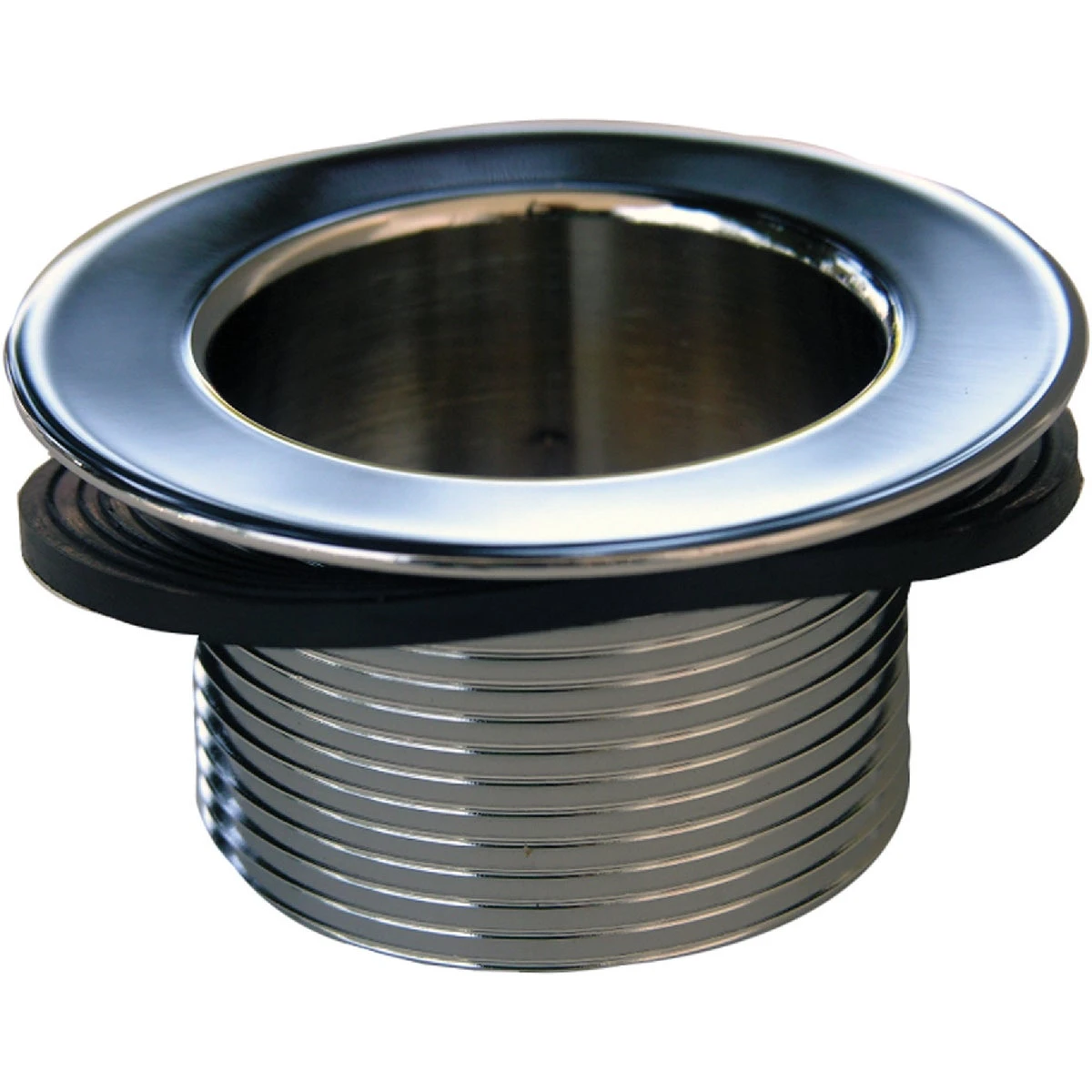 1-1/2 Inch Coarse Thread Bath Shoe Tub Drain Strainer - Chrome Plated Finish