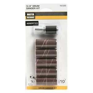 6095-003 Master Mechanic 3/4-inch Drum Sanding Kit With 10 Refills
