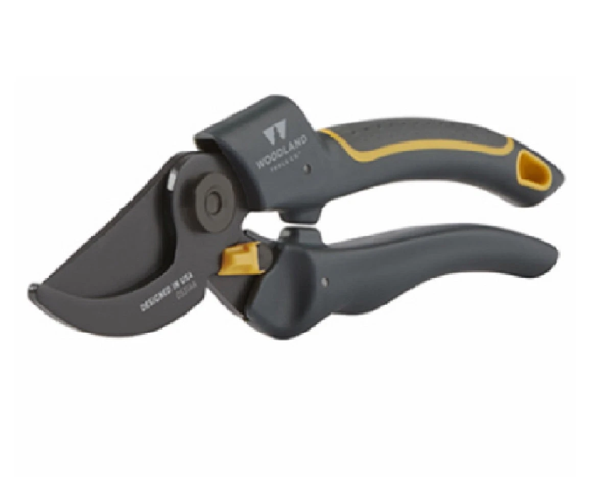 Compact Bypass Pruner With Comfort Grip And High-carbon Blades