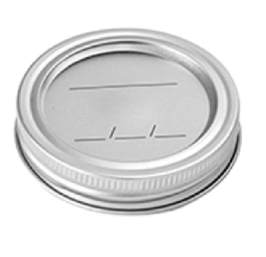 Canning Jar Lids & Bands, Wide Mouth, 12-Pk.