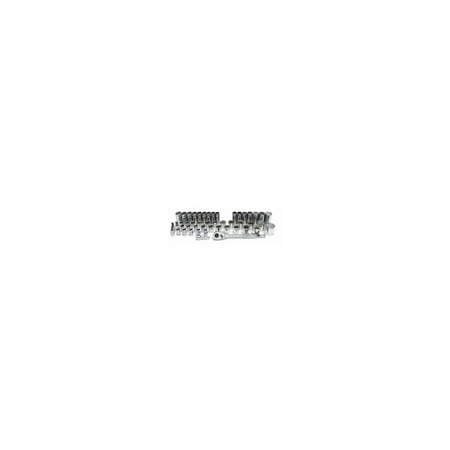 48-Pc. Mechanics SAE/Metric Socket Tool Set, 1/2 In. Drive