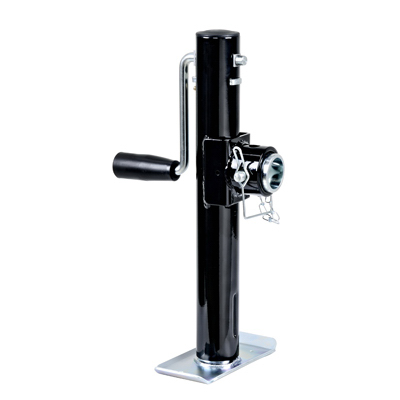Side Wind Trailer Jack, 2,000-lb. With 10" Travel