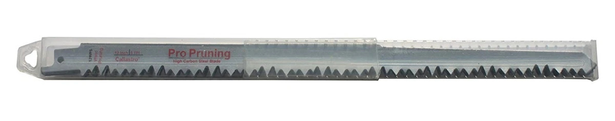 Reciprocating Saw Blade, Pruning, High Carbon Steel, 12 In.