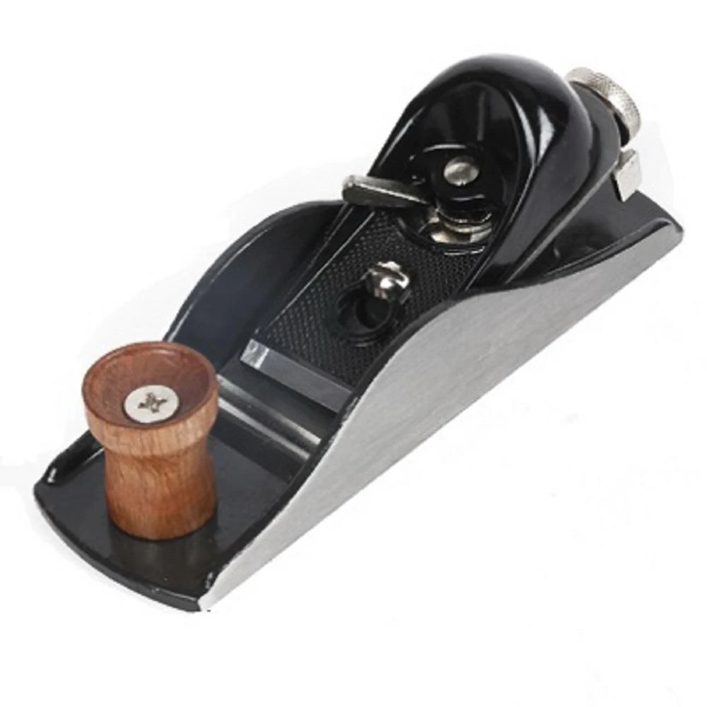 7-Inch Adjustable Cast Iron Block Plane for Precision Woodworking