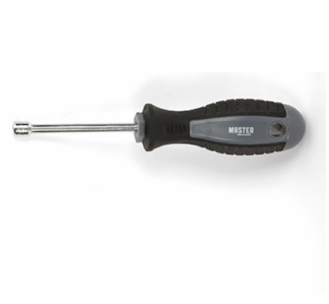 3/16 Inch Sae Nut Driver With Tpr Handle - Durable Hand Tool