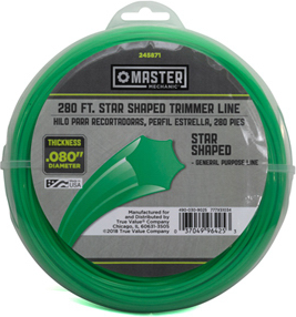 String Grass Trimmer Line, White, .080 In. Dia. x 280 Ft.