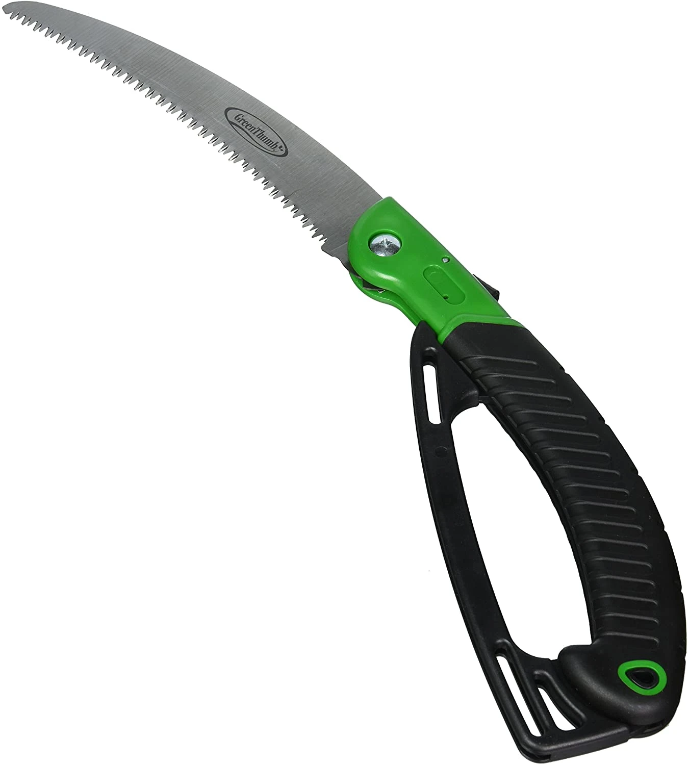 Folding Pruner Saw with Sharp Curved Blade for Efficient Branch Cutting
