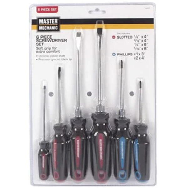 6-piece Metric Nut Driver Set - Sizes 5mm To 10mm