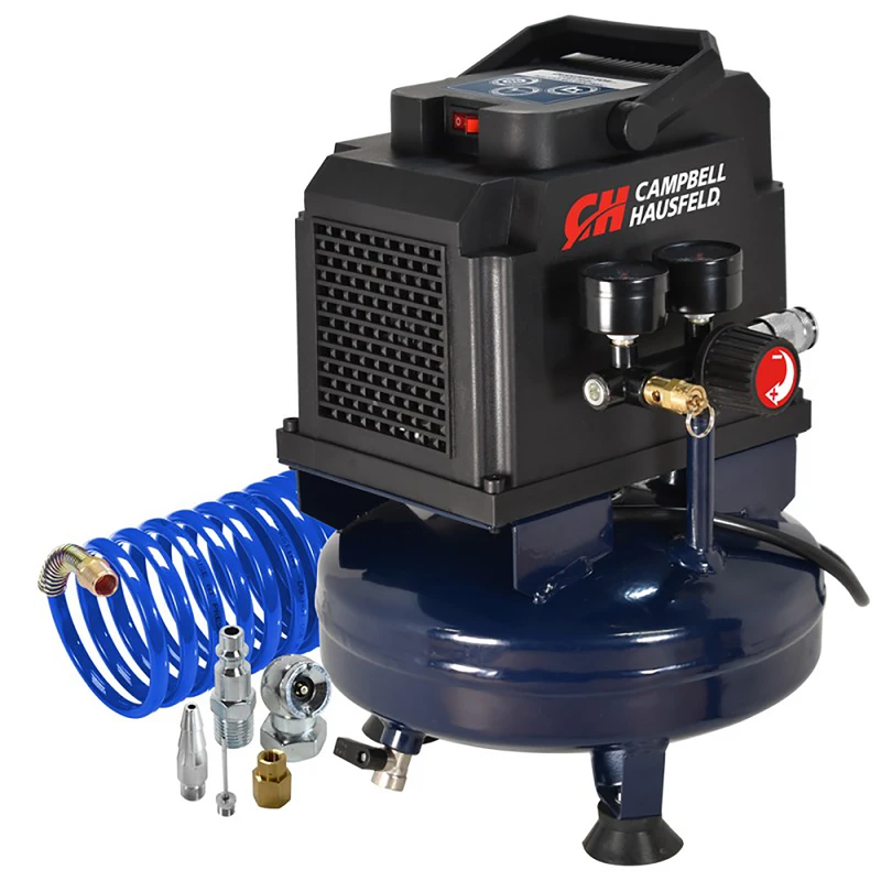 1 Gallon Oil-free Air Compressor With 12-piece Inflation Kit