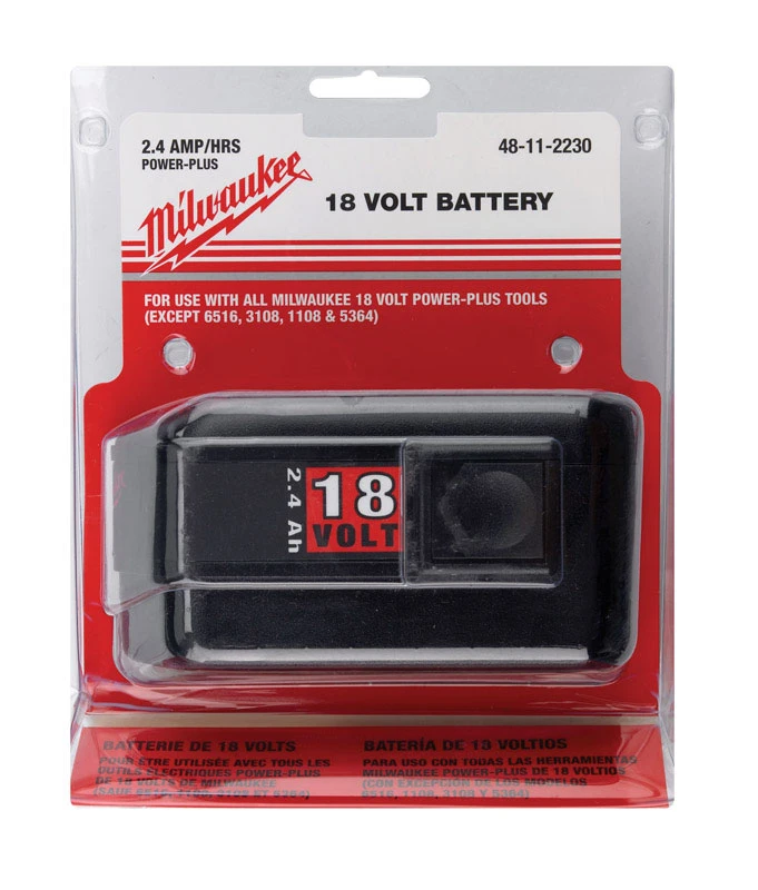 18-volt Nicd Battery Pack 2.4ah For Select Tools - Model 48-11-2230