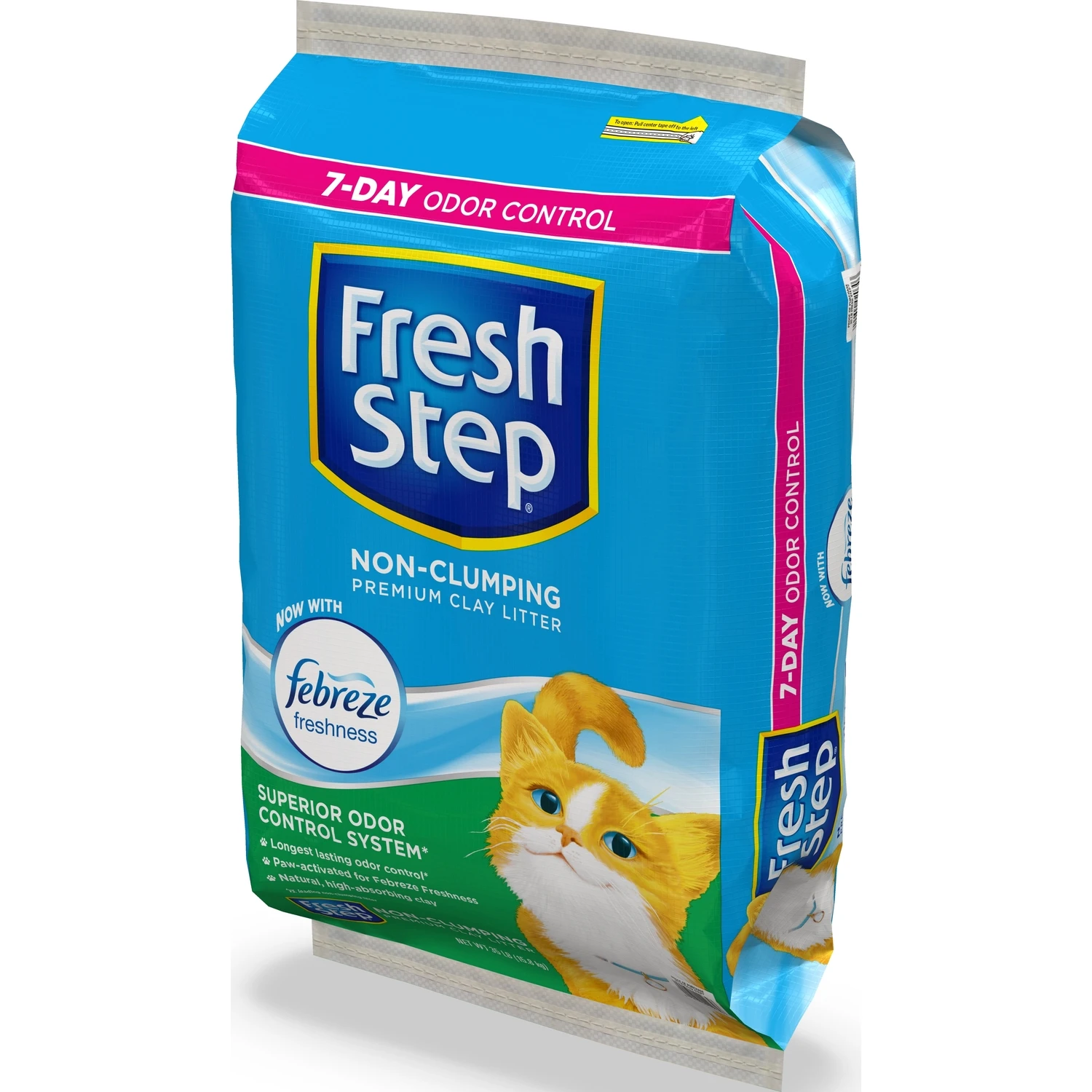 35 Lb. Non-clumping Cat Litter With Febreze - Superior Odor Control