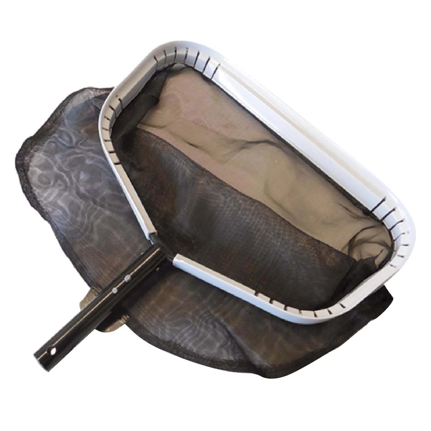 Pro Pool Leaf Rake 1.5 In. W X 17.5 In. L Heavy-duty Aluminum Frame