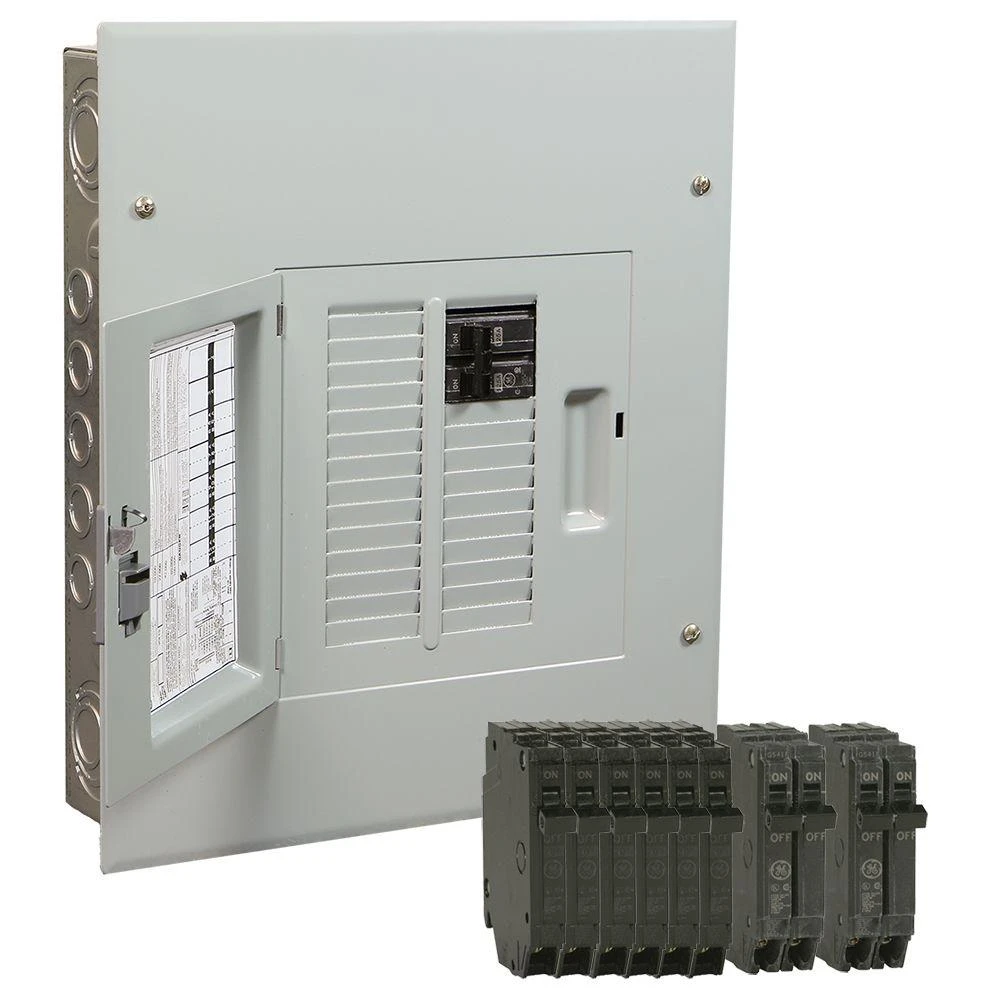 Murray Main Lug Indoor Circuit Breaker Panel, 24 Circuits, 125 Amp Value Pack
