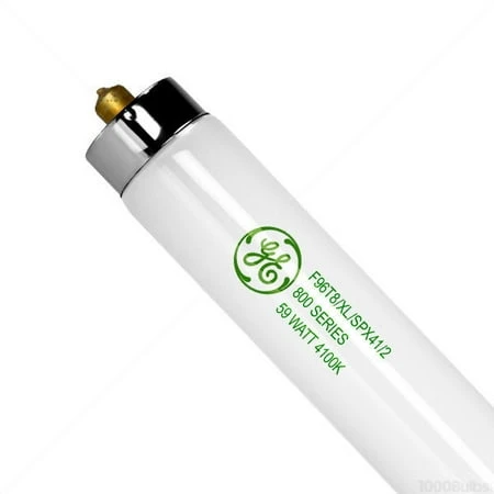 Fluorescent Light Bulb, Color-Enhancing, 59 Watt, 5900 Lumens, 8-Ft.