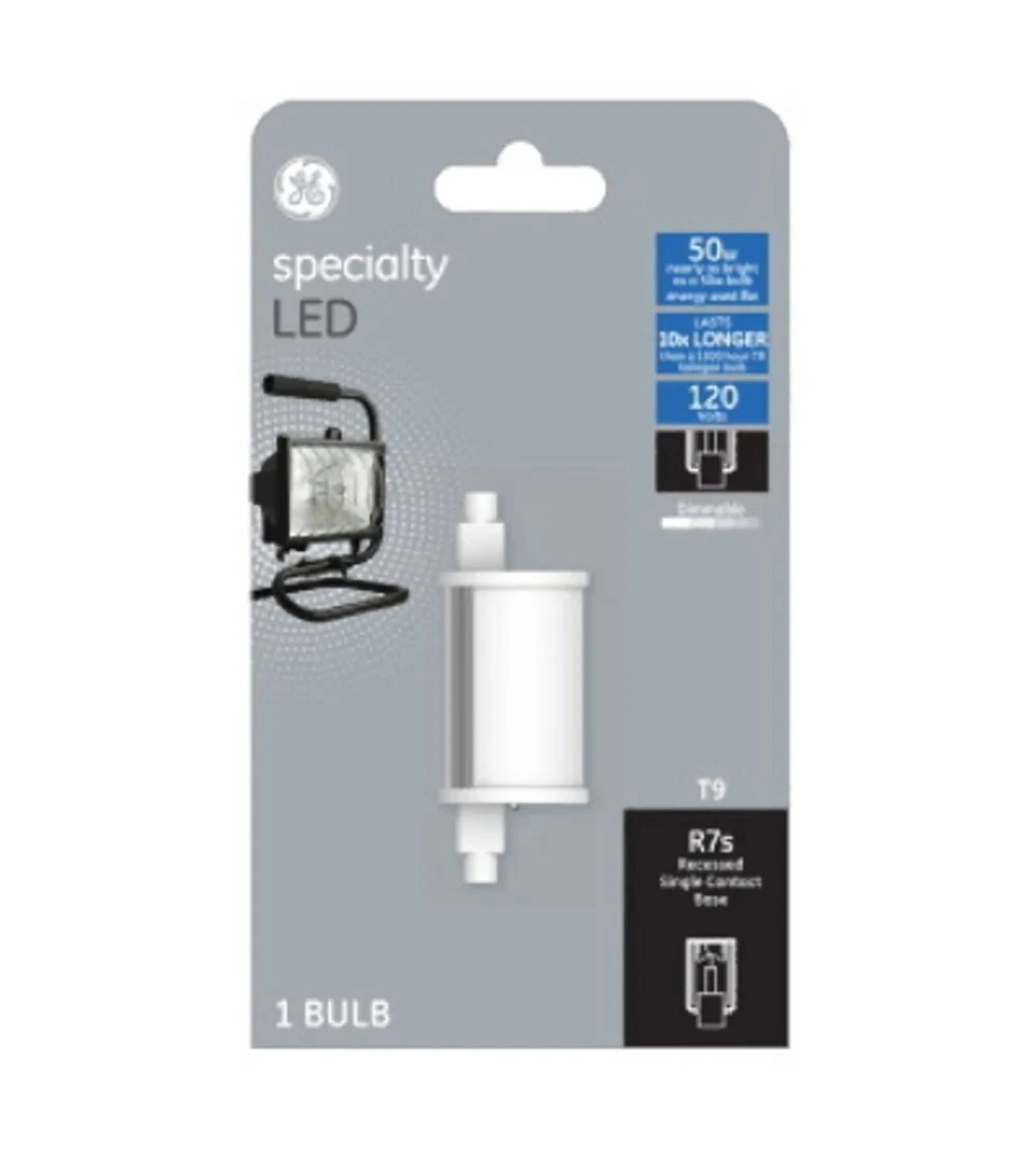 8 Watt Led Light Bulb, 800 Lumens, Dimmable T9 Shape