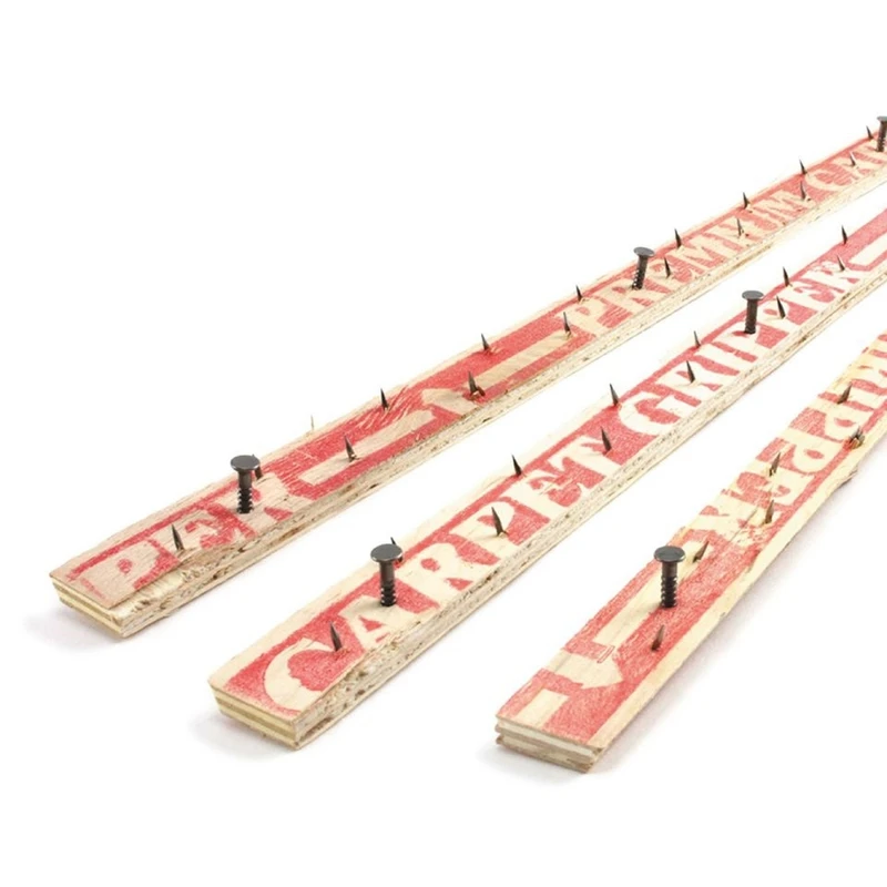1 In. W X 4 Ft. L Natural Wood Carpet Tack Strip - Wm100w