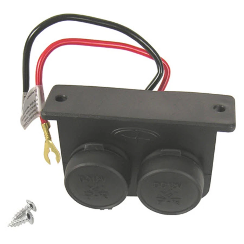 12-Volt Auxiliary Twin Outlet