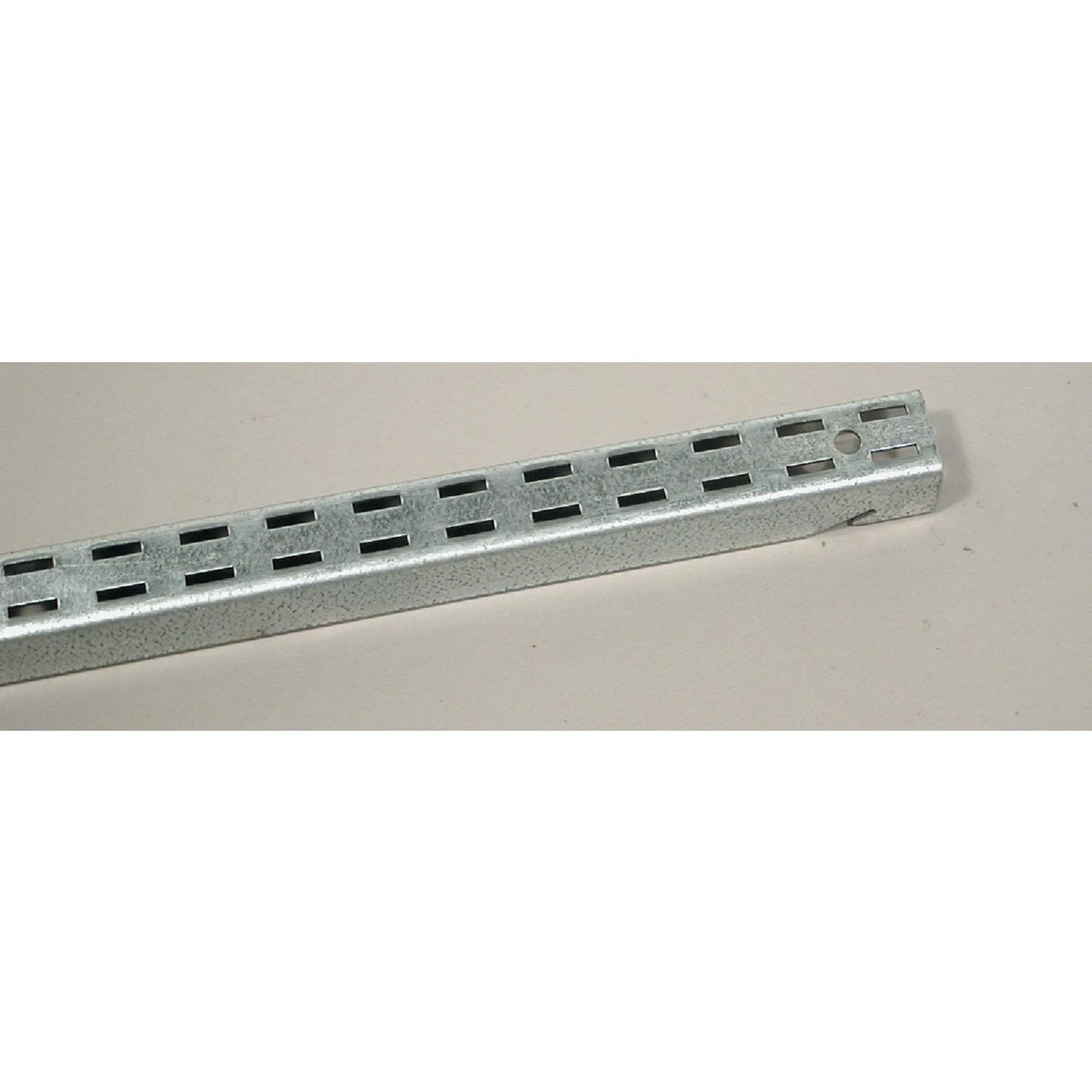 John Sterling Fast-mount 48 In. Galvanized Steel Double-slot Shelf Standard