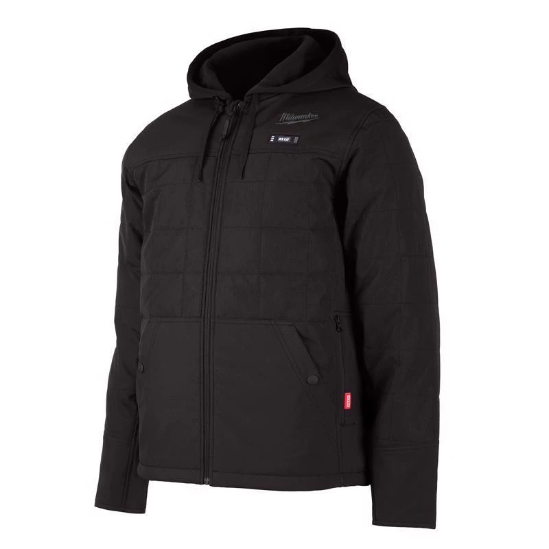 M12 Axis Medium Unisex Full-zip Heated Jacket Kit - Black