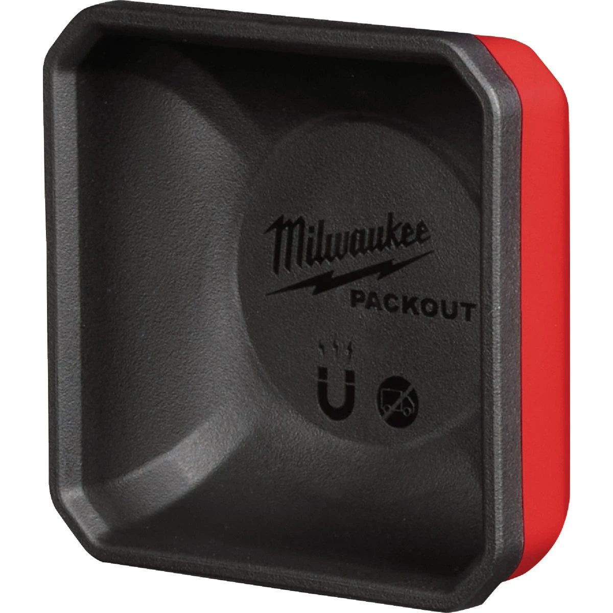 Packout Magnetic Bin 4 In. L X 4 In. W X 2 In. H Red