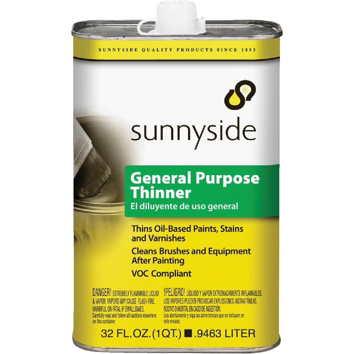 1 Quart Low Voc General Purpose Paint Thinner For Oil-based Paints