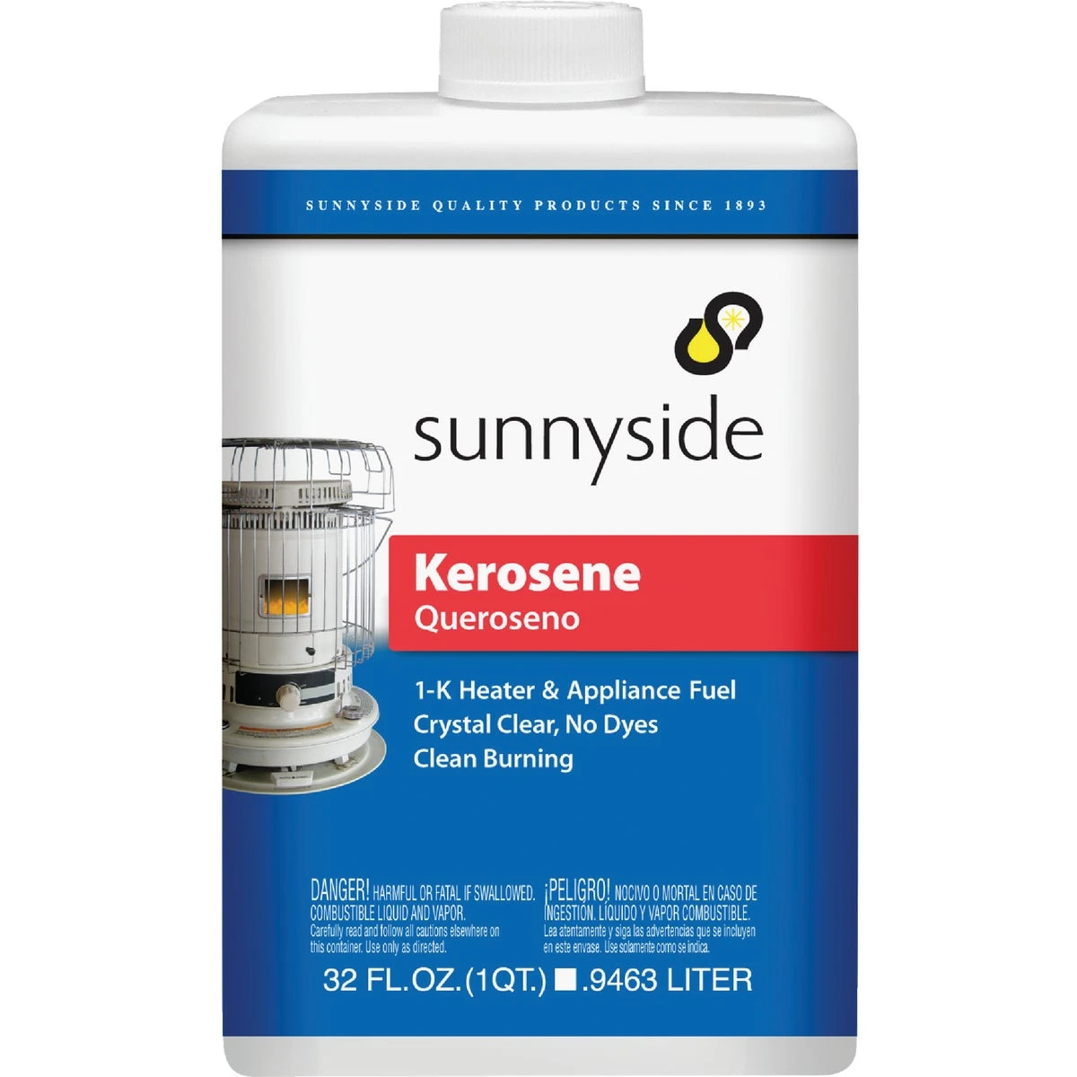 1 Quart K1 Kerosene - Clean Burning Fuel For Heaters And Stoves