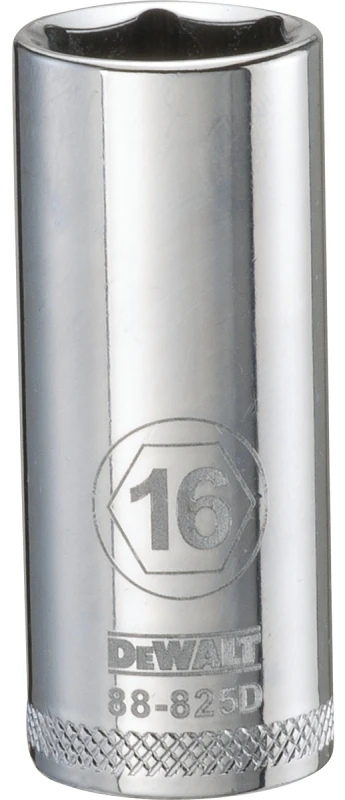 Metric Deep Socket, 6-point, 3/8-inch Drive, 16mm