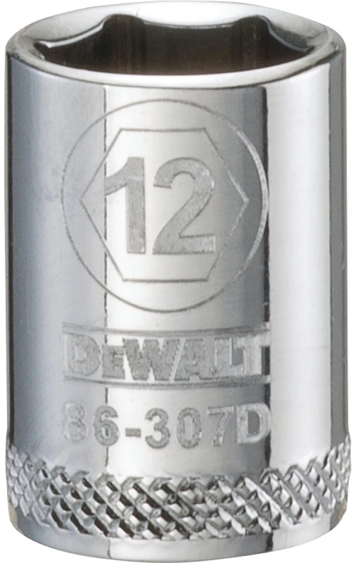 Metric Shallow Socket, 6-point, 3/8-inch Drive, 12mm