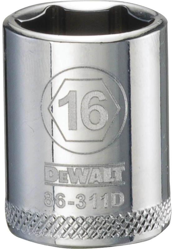 Metric Shallow Socket, 6-point, 3/8-inch Drive, 16mm