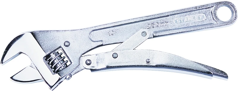 Maxgrip 10 Inch Locking Adjustable Wrench - 2 Tools In 1 Design