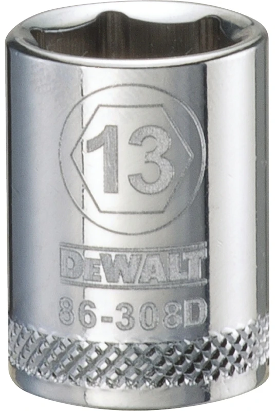 Metric Shallow Socket, 6-point, 3/8-inch Drive, 13mm