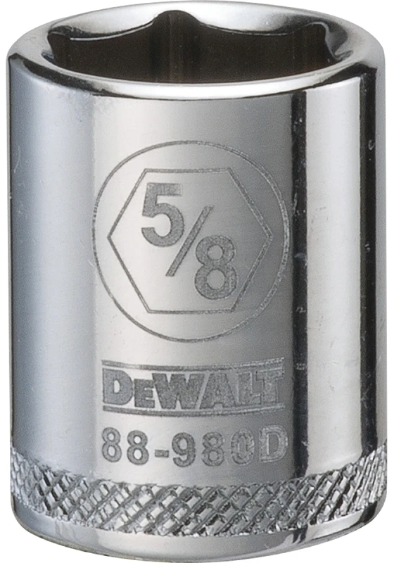 Sae Shallow Socket, 6-point, 5/8-inch, 3/8-inch Drive