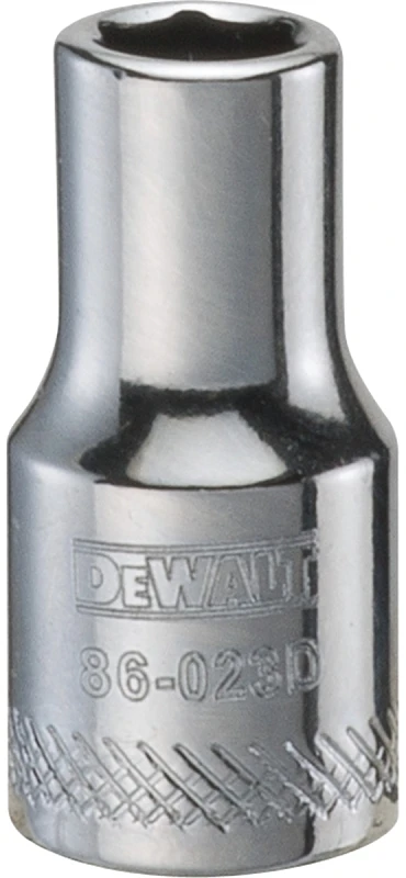 Shallow Six Point SAE Socket 7/32 Inch Size with 1/4 Inch Drive
