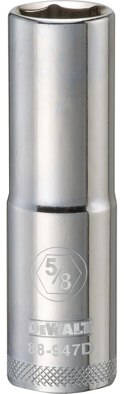 Sae Deep Socket, 6-point, 1/2-inch Drive, 5/8-inch