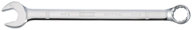 1 and 1/8 Inch Long-Panel SAE Combination Wrench