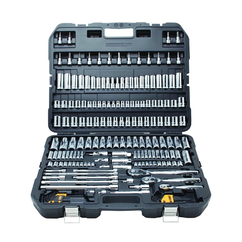 192-piece Mechanics' Tool Set With Ratchets, Sockets, And Extensions