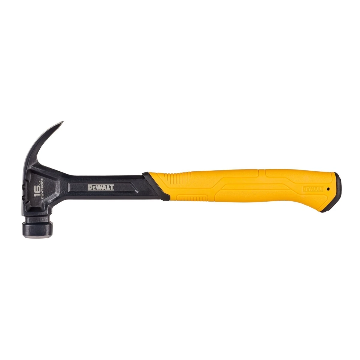 16 Ounce Curved Claw Hammer with Steel Head and Fiberglass Handle