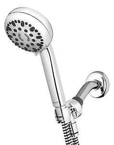 Powerpulse 7-spray Handheld Shower Head, 1.8 Gpm, Chrome Finish