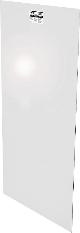 Optix 36" X 72" X 0.080" Clear Acrylic Sheet - Impact Resistant
