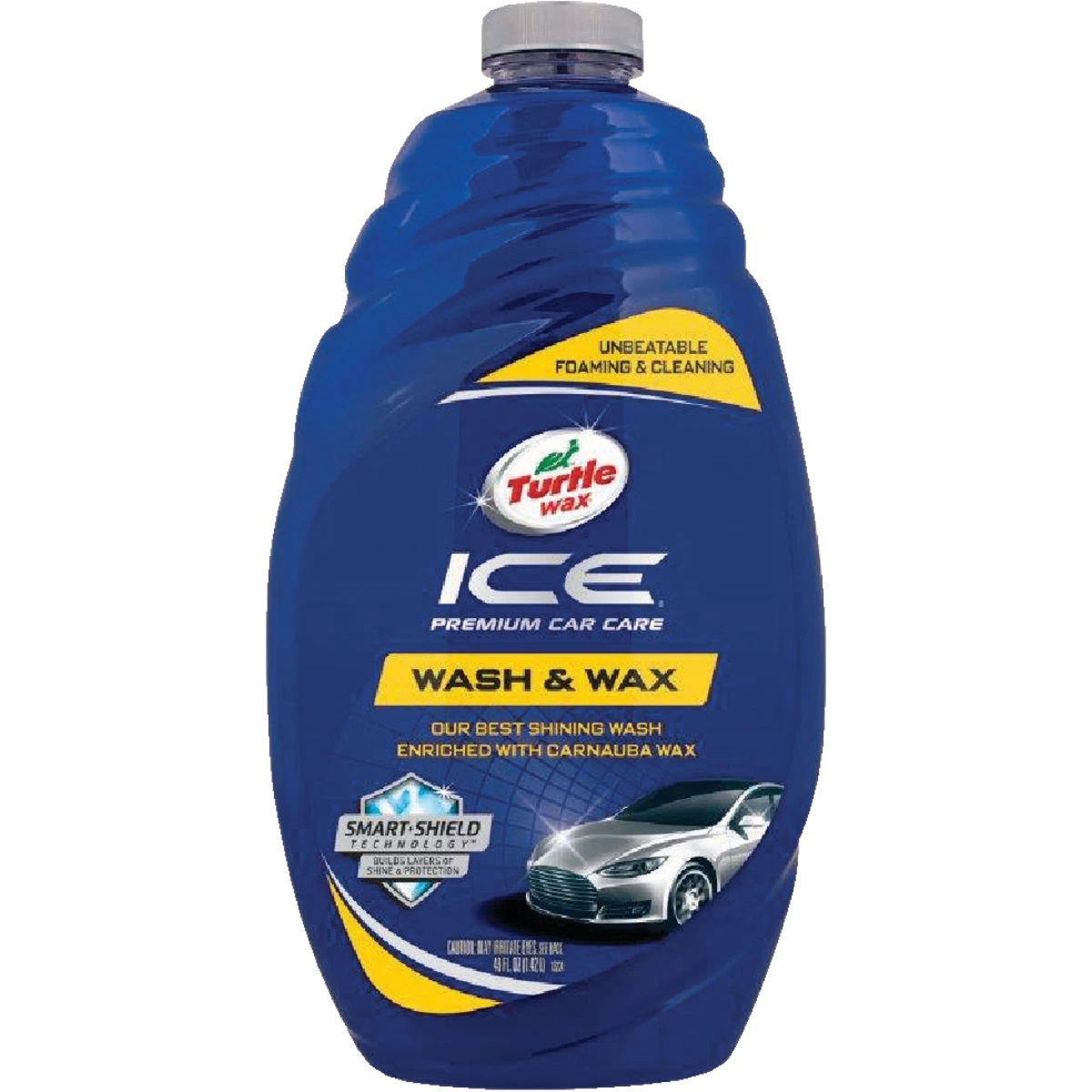 Ice Car Wash And Wax, 48 Ounce - High Foaming Formula For All Finishes
