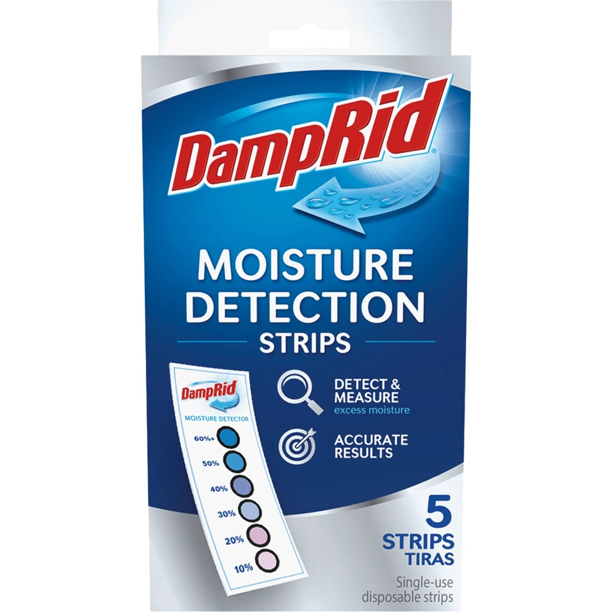 Moisture Detector Strips - 5 Count For Effective Moisture Control