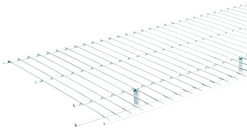 12 Ft. W. X 16 In. D. Ventilated Shelf & Rod Closet Shelf, White