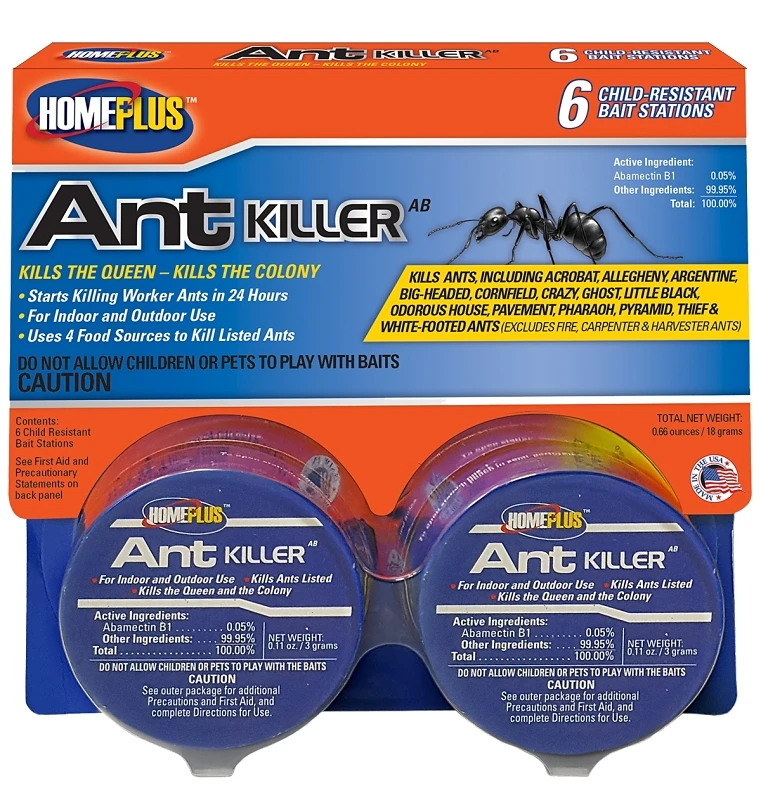 Home Plus Metal Ant Bait Killer, 6-Pk.