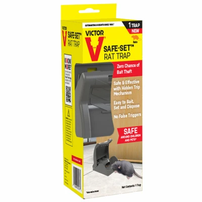 Safe Set Rat Trap - Model M147b - Effective And Safe Rodent Control