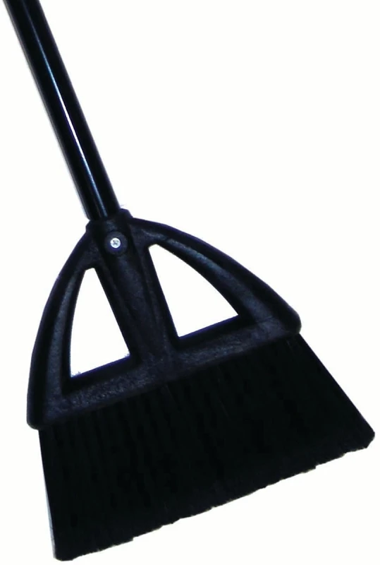 31-Inch Poly Lobby Broom with Durable Bristles for Indoor and Outdoor Use